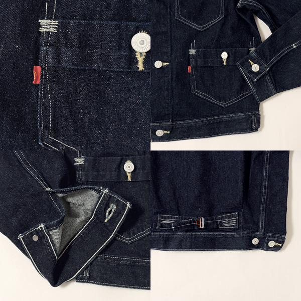 リーバイス　LEVI'S RED LR TRUCKER THE LIGHTS GO OUT　レッドタグ　パフュームモデル　トラッカージャケット　a0142-0000の画像