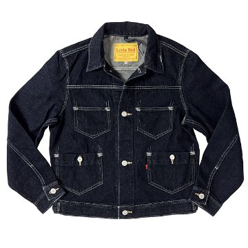 リーバイス　LEVI'S RED LR TRUCKER THE LIGHTS GO OUT　レッドタグ　パフュームモデル　トラッカージャケット　a0142-0000の画像