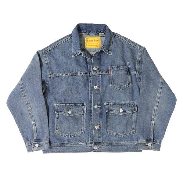 リーバイス　LEVI'S® RED　LR WMNS TRUCKER MIDDAY BREAK　レッドタブ　パフュームモデル　トラッカージャケット　a0153-0000の画像