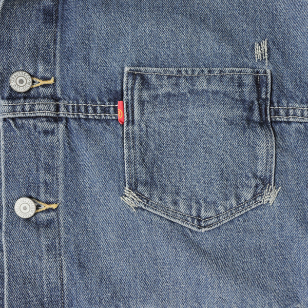 リーバイス　LEVI'S® RED　LR WMNS TRUCKER MIDDAY BREAK　レッドタブ　パフュームモデル　トラッカージャケット　a0153-0000の画像