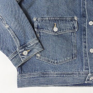 リーバイス　LEVI'S® RED　LR WMNS TRUCKER MIDDAY BREAK　レッドタブ　パフュームモデル　トラッカージャケット　a0153-0000の画像