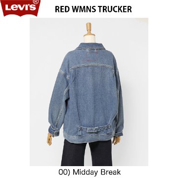 リーバイス　LEVI'S® RED　LR WMNS TRUCKER MIDDAY BREAK　レッドタブ　パフュームモデル　トラッカージャケット　a0153-0000の画像