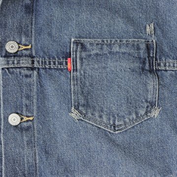 リーバイス　LEVI'S® RED　LR WMNS TRUCKER MIDDAY BREAK　レッドタブ　パフュームモデル　トラッカージャケット　a0153-0000の画像