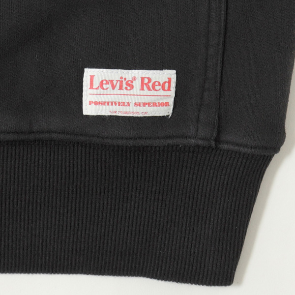 リーバイス　LEVI'S RED LR HOODED SWEATSHIRT CAVIAR　レッドタブ　フーデッドパーカー　A0144-0000画像