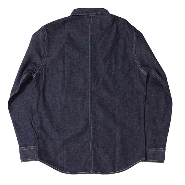 リーバイス　LEVI'S RED LR DENIM WOVEN DEEP OCEAN BEACH　レッドタブ　デニム長袖シャツ A0143-0000の画像