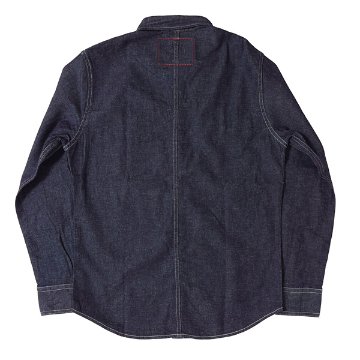 リーバイス　LEVI'S RED LR DENIM WOVEN DEEP OCEAN BEACH　レッドタブ　デニム長袖シャツ A0143-0000の画像