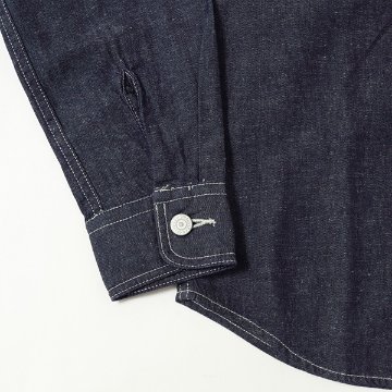 リーバイス　LEVI'S RED LR DENIM WOVEN DEEP OCEAN BEACH　レッドタブ　デニム長袖シャツ A0143-0000の画像
