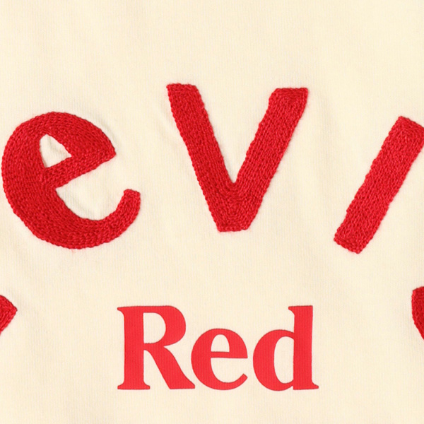 リーバイス LEVI'S RED　LR GRAPHIC TEE TRUE RED　LR GRAPHIC Tシャツ ECRU A0192-00の画像