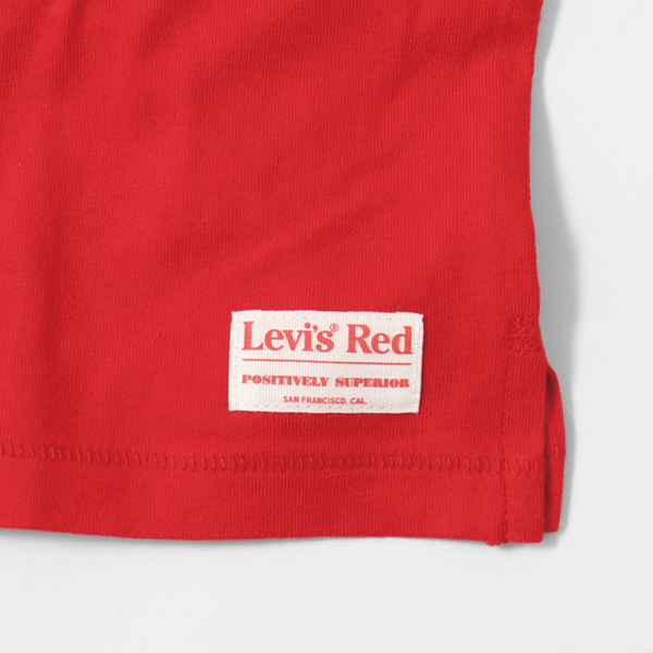 リーバイス LEVI'S RED　LR GRAPHIC TEE TRUE RED　LR GRAPHIC Tシャツ ECRU A0192-00の画像