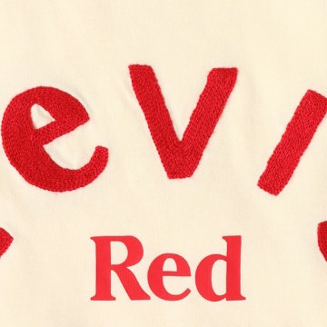 リーバイス LEVI'S RED　LR GRAPHIC TEE TRUE RED　LR GRAPHIC Tシャツ ECRU A0192-00の画像