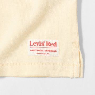 リーバイス LEVI'S RED　LR GRAPHIC TEE TRUE RED　LR GRAPHIC Tシャツ ECRU A0192-00の画像