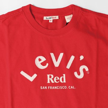 リーバイス LEVI'S RED　LR GRAPHIC TEE TRUE RED　LR GRAPHIC Tシャツ ECRU A0192-00の画像