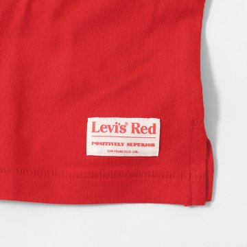 リーバイス LEVI'S RED　LR GRAPHIC TEE TRUE RED　LR GRAPHIC Tシャツ ECRU A0192-00の画像