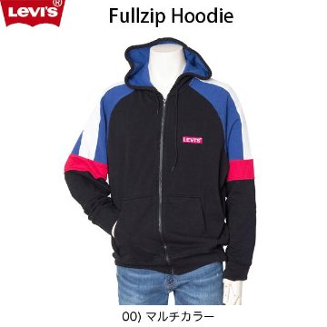 LEVIS(リーバイス)FULLZIP　HOODIE　ラグラン　カラーブロック　ジップパーカー  79865-0000の画像