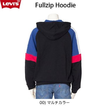 LEVIS(リーバイス)FULLZIP　HOODIE　ラグラン　カラーブロック　ジップパーカー  79865-0000の画像