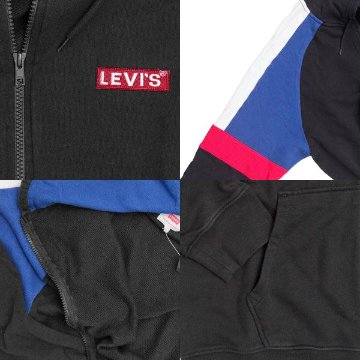 LEVIS(リーバイス)FULLZIP　HOODIE　ラグラン　カラーブロック　ジップパーカー  79865-0000の画像