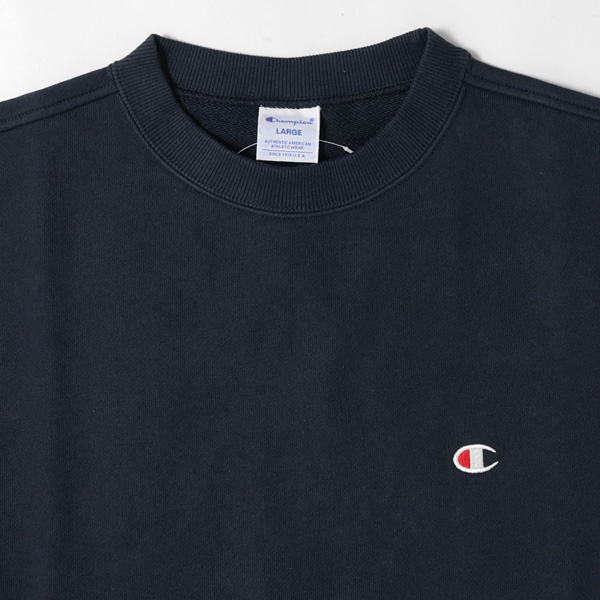 チャンピオン champion クルーネック トレーナー　ワンポイント　スウェットシャツ  ベーシック C3-Q001の画像