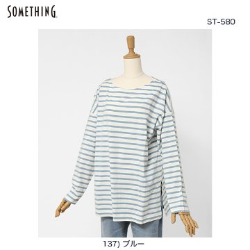 サムシング something SOMETHING バスクシャツ ST580の画像