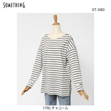 サムシング something SOMETHING バスクシャツ ST580の画像