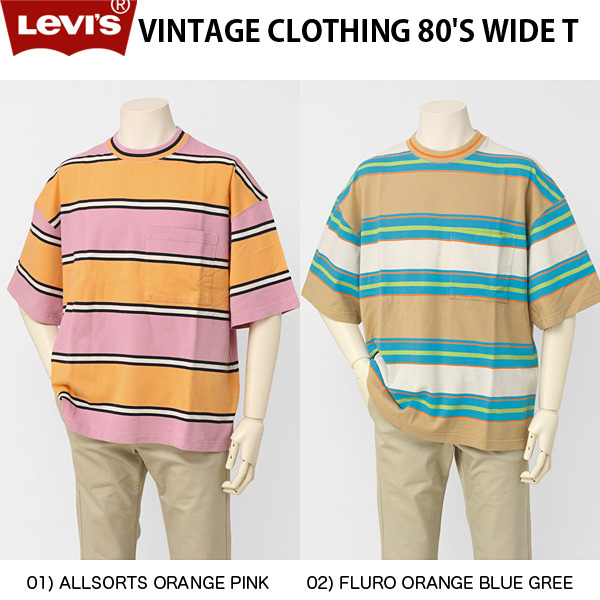 リーバイス LEVI'S　VINTAGE CLOTHING 80'S WIDE ワイド Tシャツ  18439-00の画像