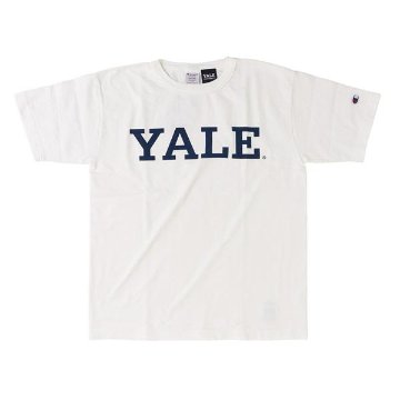 Champion チャンピオン（champion) 米国製　USA製　カレッジTシャツ C5-T303 クルーネック YALE  ロゴの画像