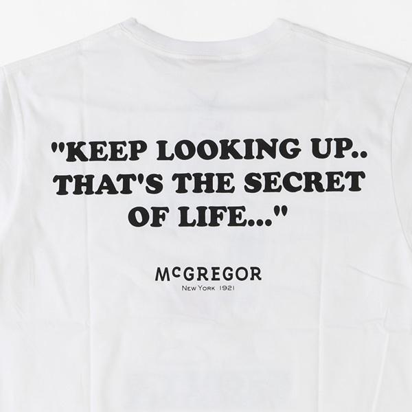 マッグレガー　メンズ半袖Ｔシャツ、 113721101 ピーナッツ＆マクレガーコラボTee画像