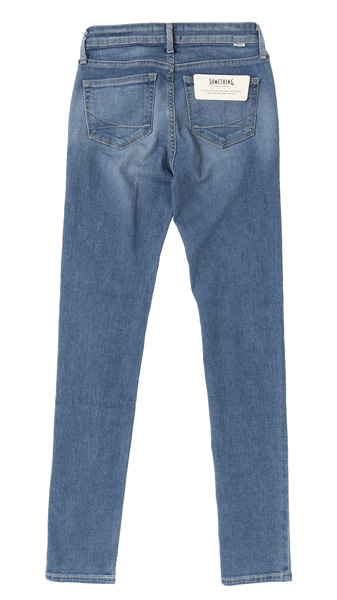 SOMETHING サムシング COOL クールサマー スキニー　SKINNY テンセル入りジーンズ　SS36の画像