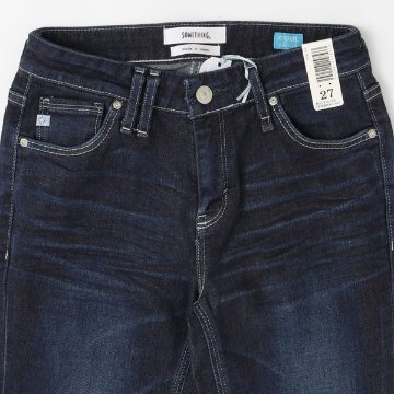 SOMETHING サムシング COOL クールサマー スキニー　SKINNY テンセル入りジーンズ　SS36の画像