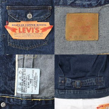 1936年Model   506ＸＸ  Type-ⅠJacket  ファーストモデル  バレンシア工場　555刻印　70501-00 99)USED 　DEAD STOCKの画像