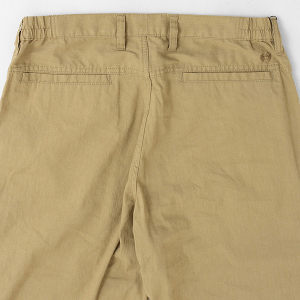 McGRGOR マックレガー メンズ 綿麻 イージーパンツ ストレッチ テーパードストレート サイドゴム 111310106の画像