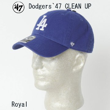47 ロサンゼルス・ドジャース キャップ cap メジャーリーグ 帽子 野球帽　b-rgw12gws royal画像
