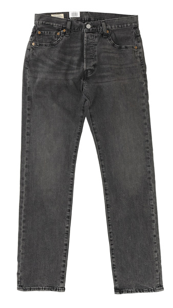 LEVI'S PREMIUM Red Tab 501  00501-3059 ストレッチブラックユーズド　 オリジナルボタンフライ　14oz Denim BigE の画像