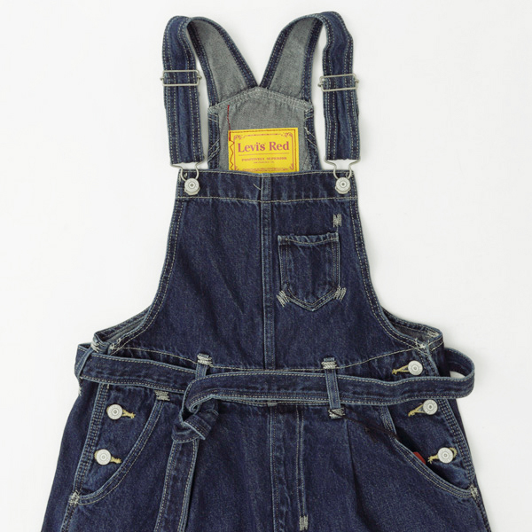 Lady LEVI'S® RED LR LOOSE OVERALL BLUE EYE オーバーオール A1018-00 画像