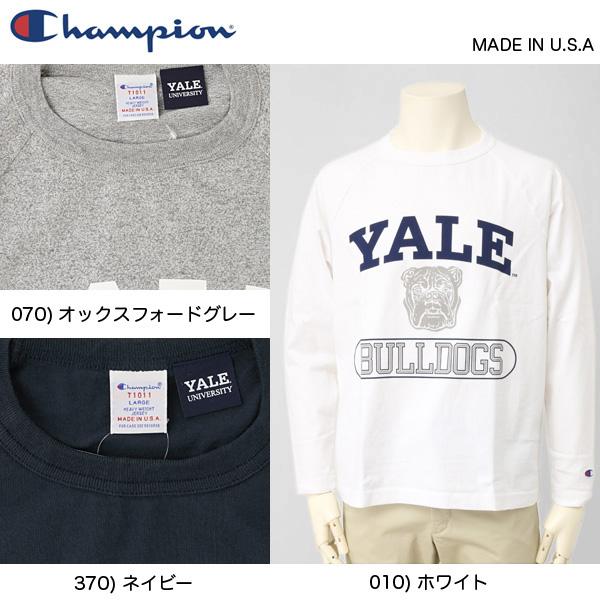 チャンピオン champion C5-U406 T1011（ティーテンイレブン）ラグランロングスリーブ   米国製の画像