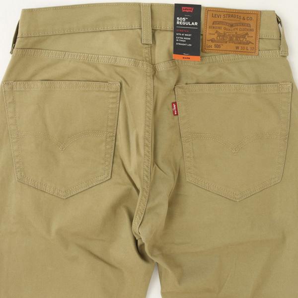 リーバイス（LEVI'S)  WARM 505 レギュラーストレート　ストレッチ 暖パン 00505-24　オールシーズン着用可能。の画像
