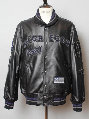 McGREGOR　111141702 Award　Jacket エンブレムレザースタジアムの画像