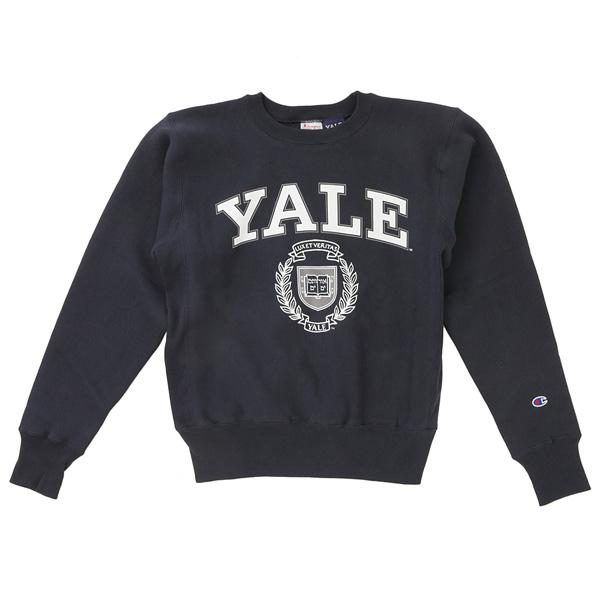 チャンピオン（champion) リバースウィーブ　クルーネックスウェット カレッジロゴ YALE C5-U006の画像