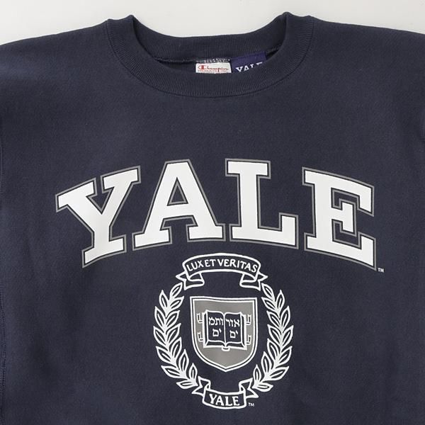チャンピオン（champion) リバースウィーブ　クルーネックスウェット カレッジロゴ YALE C5-U006の画像