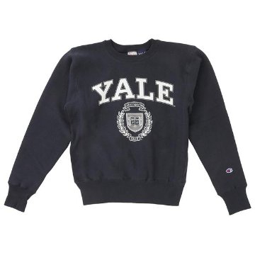 チャンピオン（champion) リバースウィーブ　クルーネックスウェット カレッジロゴ YALE C5-U006の画像