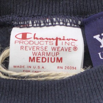 チャンピオン（champion) リバースウィーブ　クルーネックスウェット カレッジロゴ YALE C5-U006の画像