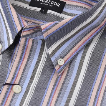 マッグレガー　メンズ長袖シャツボタンダウンチェックシャツ 形態安定チェックシャツ　EASY CARE 111171901の画像