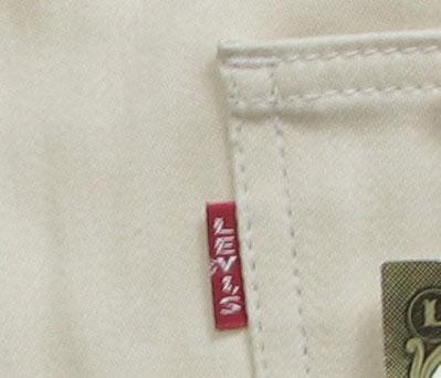 リーバイス　Dead Stock  VINTAGE CLOTHING LEVI'S CALIFORNIANS WHITE LEVI'S画像