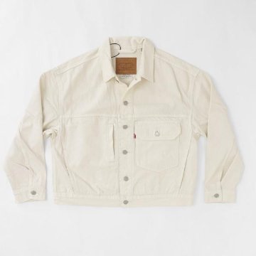 LEVI'S リーバイス　 A2424-00 STAY LOOSE TRUCKER JACKET  トラッカージャケット TYPE 1 00)ETERNAL SUMMERの画像