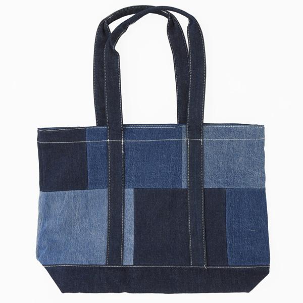 LEVI'S トートバック PACHWORK SHOPPER D6681-0001 01) JEANS BLUEの画像