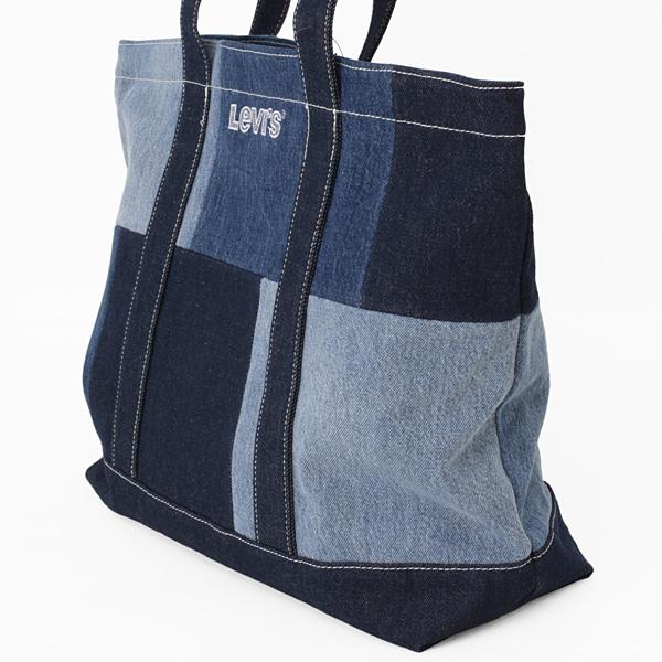 LEVI'S トートバック PACHWORK SHOPPER D6681-0001 01) JEANS BLUEの画像