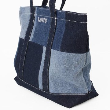LEVI'S トートバック PACHWORK SHOPPER D6681-0001 01) JEANS BLUEの画像