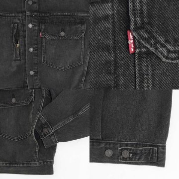 LEVI'S リーバイス　 A2424-00 STAY LOOSE TRUCKER JACKET  トラッカージャケット TYPE 1 01)ON MY WAY CALIFORNIAの画像