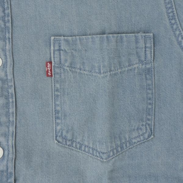 LEVI'S(リーバイス）86627-00　メンズ　半袖　SS CLASSIC ONE POCKET STANDARD  ワンポケットシャツ　39)STONE WASHの画像