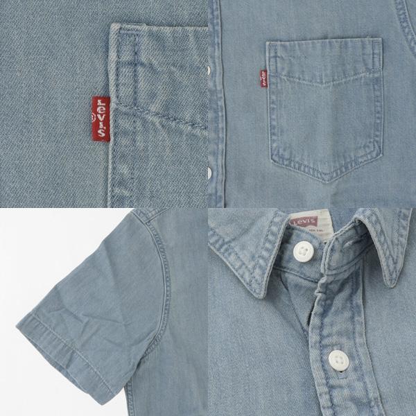 LEVI'S(リーバイス）86627-00　メンズ　半袖　SS CLASSIC ONE POCKET STANDARD  ワンポケットシャツ　39)STONE WASHの画像
