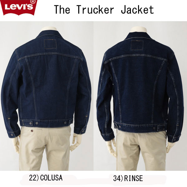 リーバイス(Premium　LEVI'S ) The Trucker Jacket  72334  カラー0134)RINSE,0322)COLUSA  トラッカージャケット画像